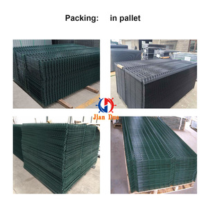<span class=keywords><strong>Panneau</strong></span> de clôture de jardin en <span class=keywords><strong>grillage</strong></span> soudé incurvé 3D enduit de PVC de haute qualité Clôture en maille <span class=keywords><strong>rigide</strong></span> de <span class=keywords><strong>3m</strong></span> de haut - Product Image 6