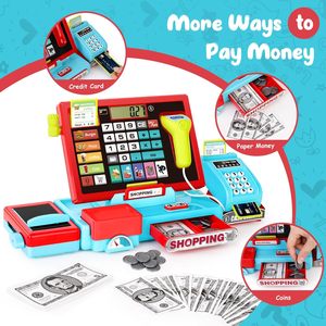 Caja Registradora de Juguete Educativa Interactiva EPT para Niños, con Escáner de Sonido y Calculadora, para Jugar a la Venta en el Supermercado - Product Image 4
