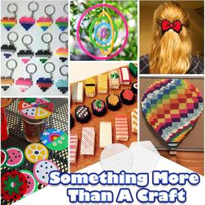 Kit de perles à fusionner Funzbo, 23000 pièces, 22 couleurs avec supports, arts et artisanat pour enfants de 5 à 7 ans, ensemble de jouets DIY, acétate d'éthylène et de vinyle - Product Image 4