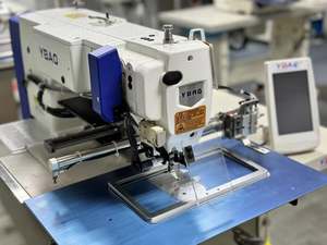 Machine à coudre industrielle informatisée à point noué, à plat, à une aiguille, programmable pour motifs, pour usage domestique, neuve - Product Image 2