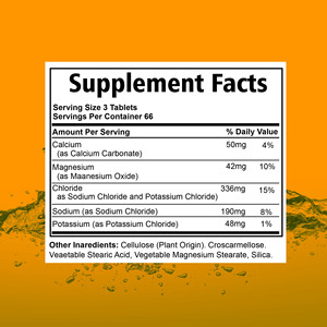 Best Selling Electrolyte Tablets Elevate Performance Enhance Muscular Resilience with Magnesium Dietary <b>Supplement</b> - Product Image 6