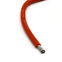Fil de silicone médical de qualité alimentaire 600V 12AWG, isolant non contaminant pour environnements sensibles à la chaleur