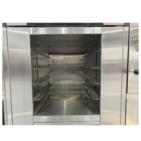 MELETINO Oven Konveksi Udara Panas Digital Otomatis Baru 4 Tray untuk Memanggang Roti, Mesin Pembuat Roti Komersial Listrik Buatan China