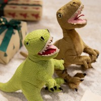 Jouets en peluche dinosaures : Triceratops, Tyrannosaurus Rex, Stegosaurus, Brachiosaurus – Poupées douces en coton PP, 31-50 cm, en boîte, parfaites