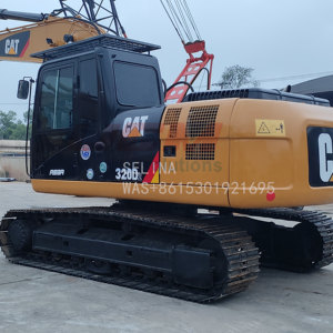 Caterpillar-Excavadora de orugas de 20 toneladas Cat320D2L, potente, de segunda mano para Cat 320D 320D2L 320GC 320C con componente de motor central - Product Image 1