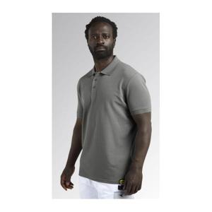 DIADORA UTILITY-702,177955-75070/M Polo gris acero manga corta de algodón orgánico Piqué CAMISETAS Y POLOS DE TRABAJO - Product Image 2
