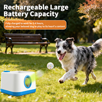 Lanceur de balles automatique pour chien au prix d'usine, lanceur de balles interactif pour chien, jouets pour chien, lanceur de balles ETPU avec 3 réglages de distance