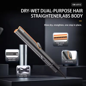 柯美Km-6910等离子直发器1000瓦动力空气造型直发器双干湿批发原始设备制造商供应商 - Product Image 4