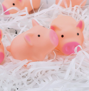 ของเล่นหมูบีบสุดน่ารัก ของเล่นบีบสัตว์เลี้ยงนุ่มนิ่มสำหรับเด็ก ของเล่นบีบแก้เครียด มีเสียง ยางนิ่ม ของเล่นบีบหมูขนาดเล็ก บรรเทาความเครียด - Product Image 5