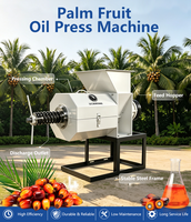 Presse à huile de palme semi-automatique, capacité 500 kg/h, construction en acier au carbone écologique