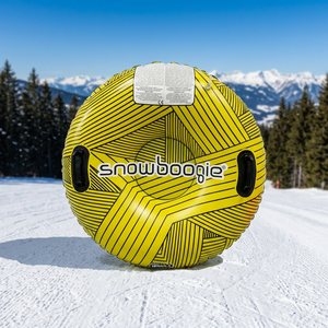 Tubes à neige gonflables en PVC certifiés CE EN71, entièrement personnalisés, pour divertissements hivernaux en plein air - Product Image 3