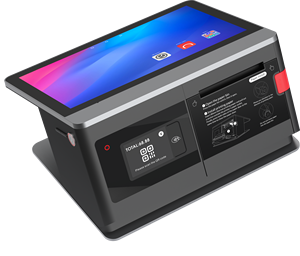 10.1/11.6 màn hình cảm ứng Android nhà hàng All-in-One POS thiết bị đầu cuối với NFC Đầu đọc thẻ Bluetooth/Wi-Fi 1 năm bảo hành - Product Image 5