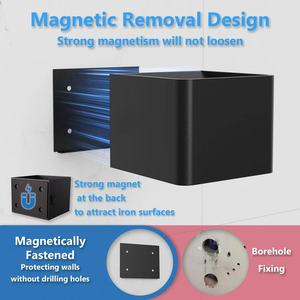 6 wát <span class=keywords><strong>LED</strong></span> tường ánh sáng USB có thể sạc lại không dây với cảm biến chuyển động cho nhà trong nhà trang trí & vườn chiếu sáng New up tường ánh sáng - Product Image 5