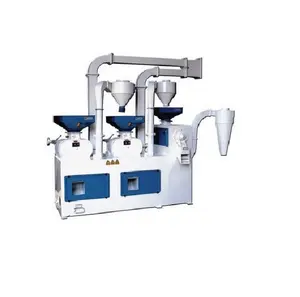 Rice Hull-mill Combined Machine Small Home Use Compact Rice Mill Machine in Aisa Africa