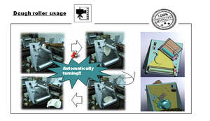 CHEF PROSENTIALS <span class=keywords><strong>DR</strong></span>-3V Elektrische Teigmaschine, 18 Zoll Vertikaler Tischmodell-Hersteller Edelstahl Gewerbliche Pizza-Teigausrollmaschine - Product Image 6