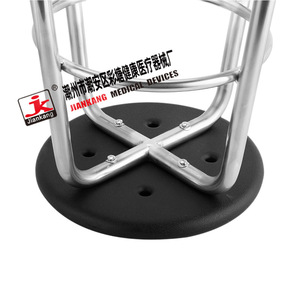 Tabouret rond en acier inoxydable Caitang Health, chaise industrielle robuste et durable - Product Image 1