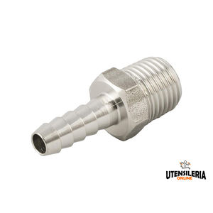 Conectores de manguera macho cónica Aignep 62340 para la industria alimentaria y química, 6-20 (10 uds) - Product Image 1