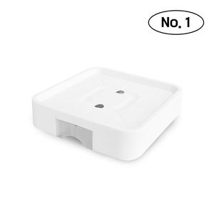 Soporte Cuadrado Moderno y Resistente para Plantas con Ruedas Ocultas No. 1, Bandeja Recolectora de Agua, Carro de Plástico para Macetas, Móvil, para Interiores y Exteriores - Product Image 6