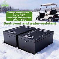 CTS 36V 72V 100Ah 200Ah LiFePO4 Baterai Golf Cart Pengisian Cepat OEM ODM untuk Golf Cart Off-road Garansi 5 Tahun