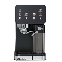 Cafetera Espresso Anbolife de 20 Bares con Tanque de Leche, Control de Temperatura NTC, Preparación Silenciosa y Compacta, OEM ODM