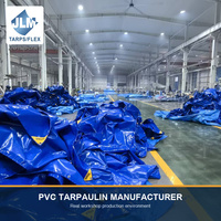 Bâche PVC Industrielle Robuste, Imperméable, Ignifuge, avec Œillets Renforcés, Anti-Déchirure, Anti-UV, pour Extérieur