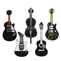 Flashdisk PVC Bentuk Biola 2GB 4GB 8GB, Flashdisk USB 4GB Bentuk Gitar, Flashdisk USB Desain Unik 4GB 8GB 16GB