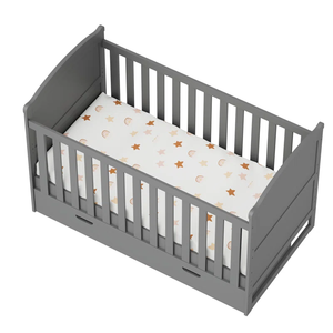 Culla per bambini <span class=keywords><strong>lettino</strong></span> in legno per dormire culle per neonati <span class=keywords><strong>con</strong></span> cassetto per camera da letto - Product Image 1