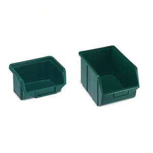 TTAKE Combo <b>Box</b> Eco <b>Tool</b> Containers 2 Pack Green Storage Bins For Workshop Organization - Product Image 2