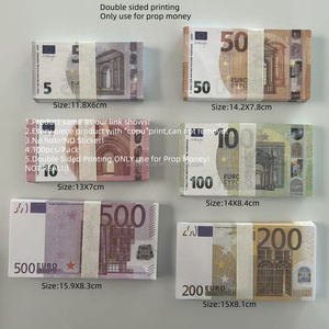 Tiền giấy Euro Chất lượng cao, đạo cụ tổ tiên ngân hàng, mệnh giá khác nhau, hiệu ứng phim thực tế, tiệc tùng, Giáng sinh, phục sinh - Product Image 3