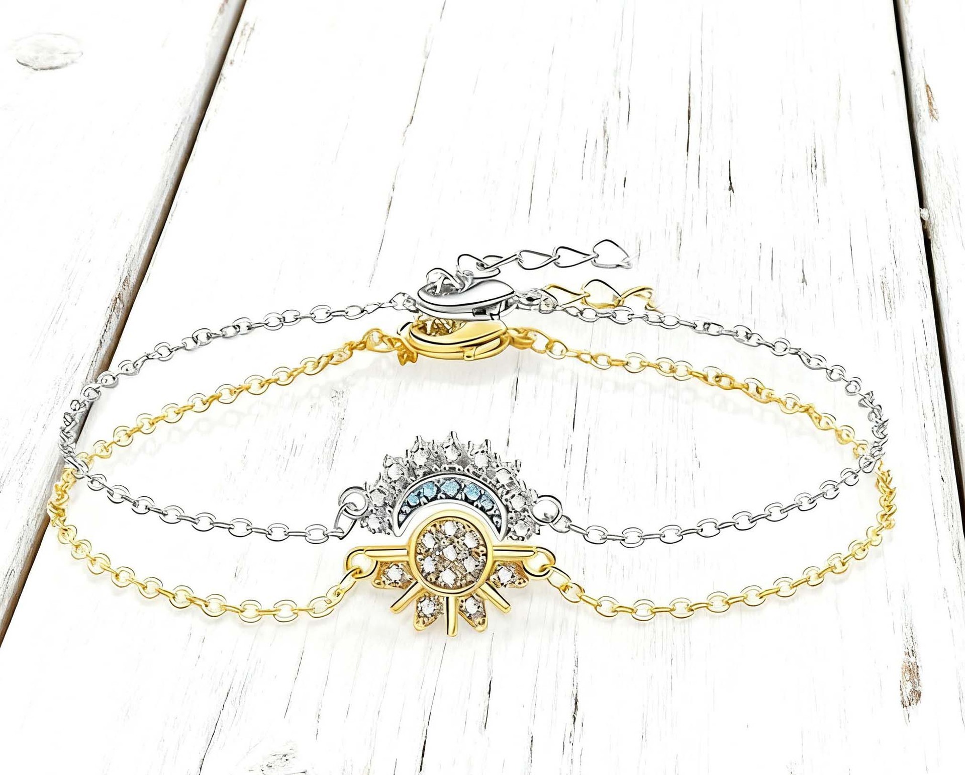 Gold +Silver Bracelet