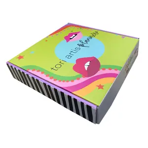 Bunte intelligente Postbox aus Wellpappe Paket Lieferkarton Box für Versandkartons Verpackung