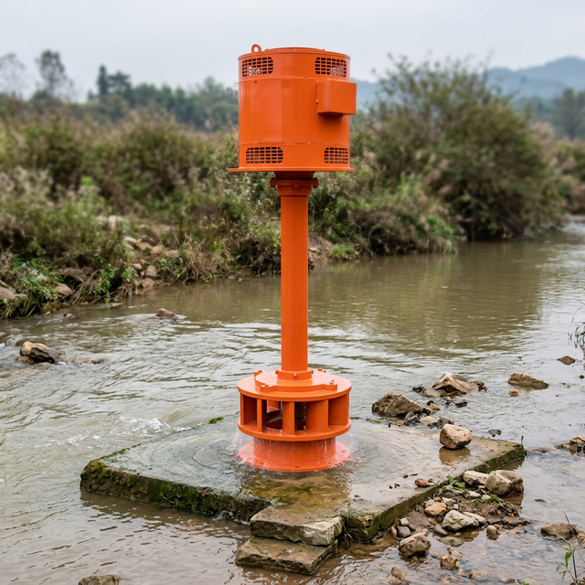 5KW Vertical Micro Kaplan Turbine Generator ZD760-LM-20 with Low Water Head Hydro Turbine ISO9001 & CE Certified