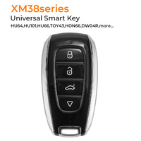 XSSBR0EN Xhorse XM38 Clé de voiture universelle à 4 boutons, télécommande de proximité Keyless Go pour programmateur VVDI