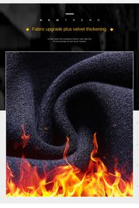 Herbst Winter Großhandel Warm Fleece Verdickt Herren Pullover Shirts Tops Falsch 2 Stück Herren Revers Casual Langarm Strick hemd - Product Image 5