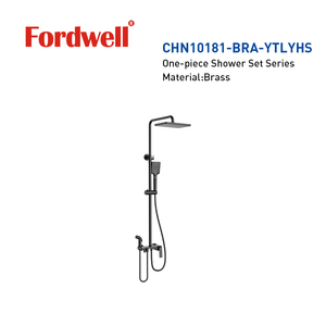 <strong>High</strong> <strong>Quality</strong> Bathroom Rainfall Shower Sets Wall Mounted Brass Shower Faucet with <strong>Shattaf</strong> - Product Image 2