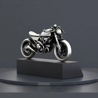 Ornements de table pour moto, design personnalisé, moto en métal plaqué 3D, récompense, souvenir d'événement, article en fonte, cadeau d'affaires