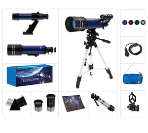 40070 <span class=keywords><strong>Telescopio</strong></span> astronomico 70 millimetri di Apertura di 400 millimetri Astronomico <span class=keywords><strong>Telescopio</strong></span> Rifrattore <span class=keywords><strong>per</strong></span> Astronomia <span class=keywords><strong>Principianti</strong></span> Adulti Bambini - Product Image 2