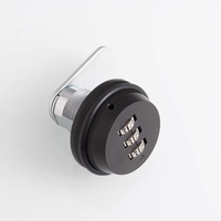 Serrure à cadran mécanique en alliage de zinc Longyu MS7100Z, antivol, étanche, pour boîte aux lettres de salle de sport, combinaison à 3 chiffres, caméra de sécurité pour armoire