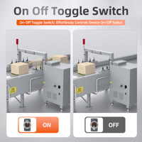 Interrupteur à bascule étanche IP68 en métal de haute qualité SPST ON/OFF 2 voies, 2 broches pré-câblées, 20A 125V AC, 15A 250V AC, 30A 12V DC