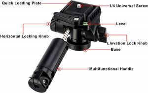 <span class=keywords><strong>Treppiede</strong></span> leggero Bonfoto B73A per fotocamera DSLR e <span class=keywords><strong>smartphone</strong></span> - Product Image 5