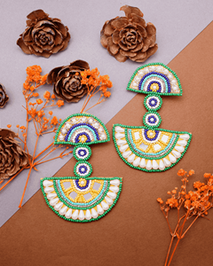 Pendientes colgantes elegantes hechos a mano para mujer, accesorio de joyería de moda para uso informal, estilo de fiesta - Product Image 4