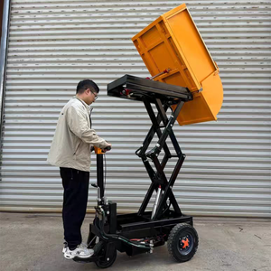 전기 자체 덤핑 버킷 덤프 트럭 가위 리프터 기계 유압 트롤리 - Product Image 6