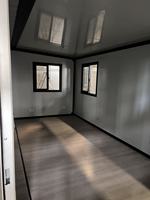 Bâtiment Modulaire Pliable à Double Aile pour Bureau Temporaire et Logement de Chantier