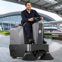 Balayeuse industrielle électrique autoportée Yangzi S4 pour le nettoyage des routes