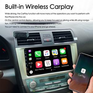 Radio para Auto con Navegación GPS, Android 13, Voz AI, 8GB+128GB, para Toyota Camry 6 XV 40 50 2006-2011, CarPlay Inalámbrico, Multimedia, Video - Product Image 3