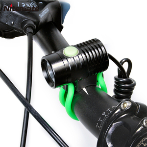 ไฟหน้าจักรยานแบบชาร์จไฟได้ อุปกรณ์เสริมสำหรับจักรยาน คุณภาพดี แบตเตอรี่ 18650 <span class=keywords><strong>1000</strong></span> ลูเมน ไฟ LED สว่างมาก สำหรับจักรยานเสือภูเขา - Product Image 2