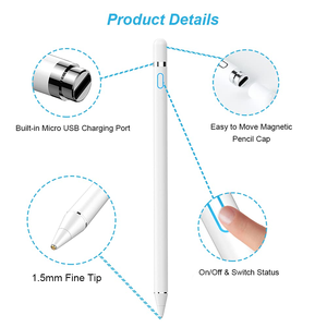 Smart Universal Active Drawing Pencil Touch Stylus <b>Pen</b> With Fine1.45mm Tip Capacitive Screen Phone Capacitive <b>Pen</b> - Product Image 4