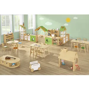 Moetry Canada Hotsale Montessori Classroom Setup Preschool Interior Design Day Care Furniture