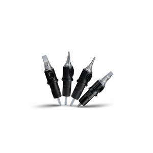 Agujas de Cartucho para Tatuaje de Maquillaje Permanente, Agujas Desechables de Acero Inoxidable PMU para Cejas y Arte Corporal - Product Image 1