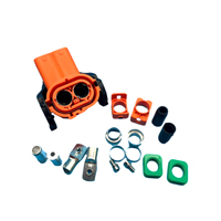 Bornes de faisceau de câbles Dc Hvil Safety Lock 2pin 2.8mm Plastic Socket Connector Safety Locked Rosenberger